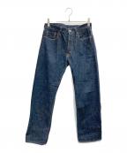 45rpm45アールピーエム）の古着「デニムパンツ」｜インディゴ