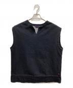 R BY 45rpmアールバイフォーティファイブアールピーエム）の古着「スウェットベスト」｜インディゴ