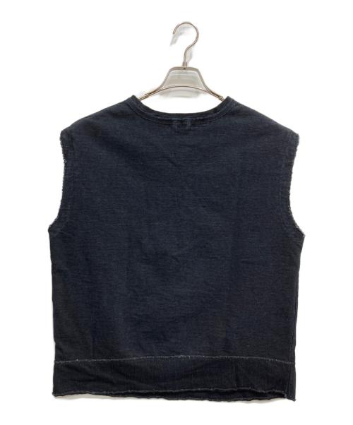 R BY 45rpm（アールバイフォーティファイブアールピーエム）R BY 45rpm (アールバイフォーティファイブアールピーエム) スウェットベスト インディゴ サイズ:3の古着・服飾アイテム