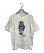 POLO RALPH LAURENポロ・ラルフローレン）の古着「プリントTシャツ」｜ホワイト