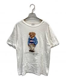 POLO RALPH LAUREN（ポロ・ラルフローレン）の古着「プリントTシャツ」｜ホワイト