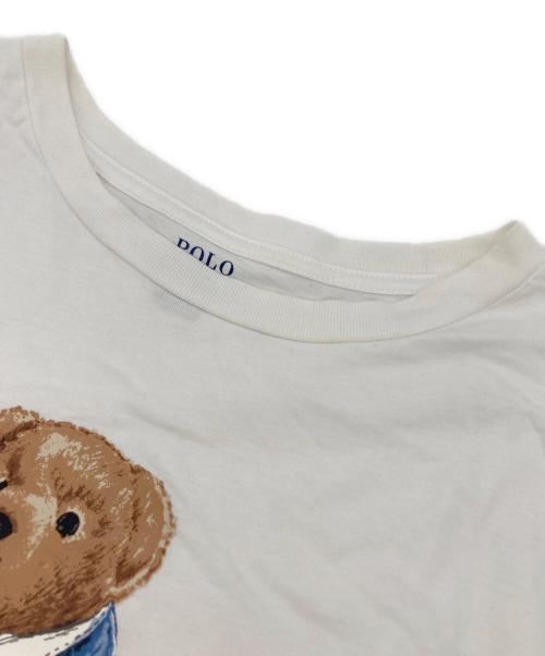 POLO RALPH LAUREN（ポロ・ラルフローレン）POLO RALPH LAUREN (ポロ・ラルフローレン) プリントTシャツ ホワイト サイズ:XLの古着・服飾アイテム