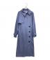 LE CIEL BLEU（ルシェルブルー）の古着「アシンメトリートレンチコート」｜ブルー