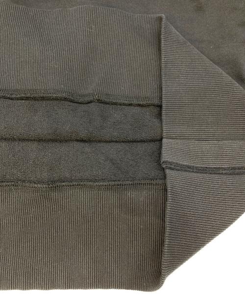 MM6 Maison Margiela（エムエムシックスメゾンマルジェラ）MM6 Maison Margiela (エムエムシックスメゾンマルジェラ) 切りっぱなしオーバーサイズパーカー ブラック サイズ:Mの古着・服飾アイテム