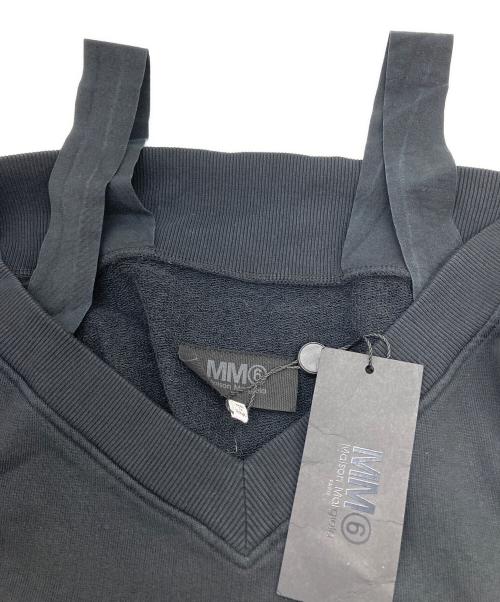 MM6 Maison Margiela（エムエムシックスメゾンマルジェラ）MM6 Maison Margiela (エムエムシックスメゾンマルジェラ) Mini Abito Off-shoulder ブラック サイズ:Mの古着・服飾アイテム