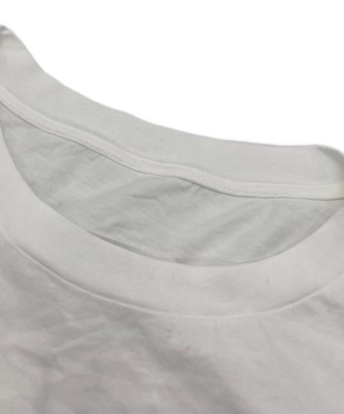 MM6 Maison Margiela（エムエムシックスメゾンマルジェラ）MM6 Maison Margiela (エムエムシックスメゾンマルジェラ) バックプリントビッグシルエットTシャツ ホワイト サイズ:Sの古着・服飾アイテム