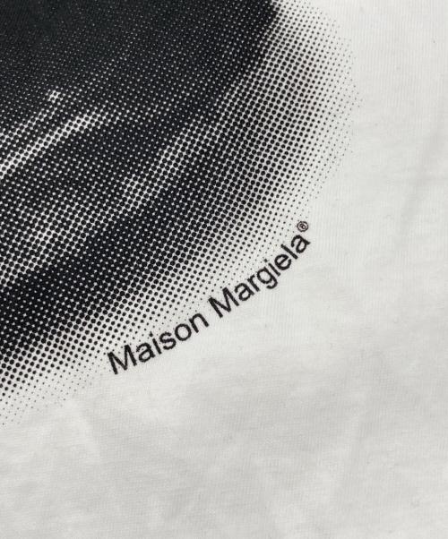 MM6 Maison Margiela（エムエムシックスメゾンマルジェラ）MM6 Maison Margiela (エムエムシックスメゾンマルジェラ) バックプリントビッグシルエットTシャツ ホワイト サイズ:Sの古着・服飾アイテム