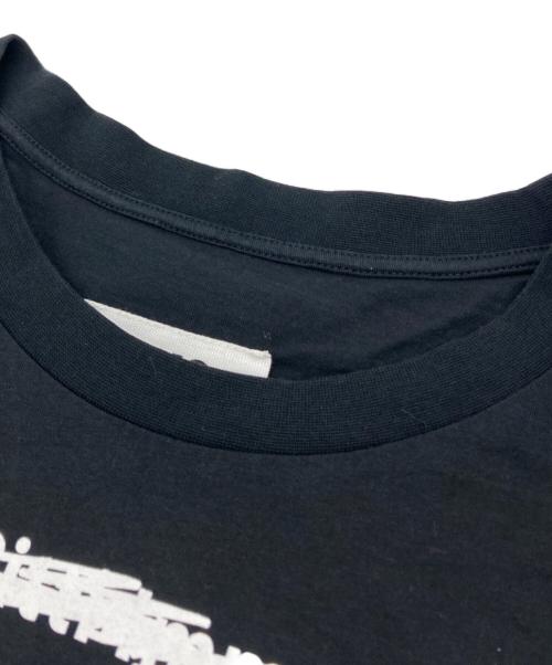 MM6 Maison Margiela（エムエムシックスメゾンマルジェラ）MM6 Maison Margiela (エムエムシックスメゾンマルジェラ) PRINTED OVERSIZE DRESS ブラック サイズ:Sの古着・服飾アイテム