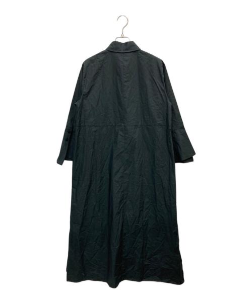 UN3D.（アンスリード）UN3D. (アンスリード) シャツワンピース ブラック サイズ:36 未使用品の古着・服飾アイテム