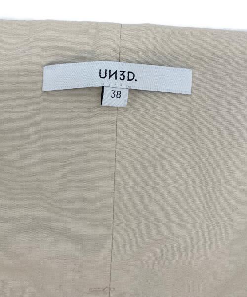 UN3D.（アンスリード）UN3D. (アンスリード) ロングビスチェ ベージュ サイズ:38の古着・服飾アイテム