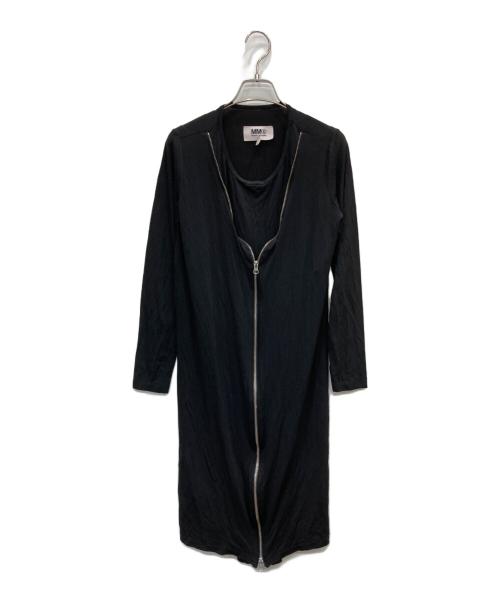MM6 Maison Margiela（エムエムシックスメゾンマルジェラ）MM6 Maison Margiela (エムエムシックスメゾンマルジェラ) ワンピース ブラック サイズ:Sの古着・服飾アイテム