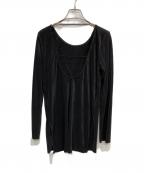 UN3D.アンスリード）の古着「カットソー」｜ブラック