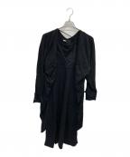 UN3D.アンスリード）の古着「ウームウェアセットアップ」｜ブラック