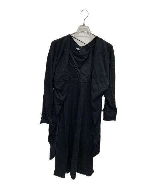 UN3D.（アンスリード）UN3D. (アンスリード) ウームウェアセットアップ ブラック サイズ:FREEの古着・服飾アイテム