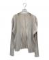 PLEATS PLEASE（プリーツプリーズ）の古着「プリーツカーディガン」｜グレー