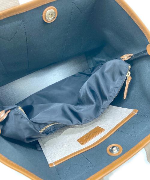 Breath TOPKAPI（ブレストプカピ）Breath TOPKAPI (ブレストプカピ) スコッチグレイン2WAYショルダーバッグ ベージュ サイズ:表記なしの古着・服飾アイテム