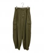 STUNNING LUREスタニングルアー）の古着「カーヴィーカーゴパンツ」｜カーキ