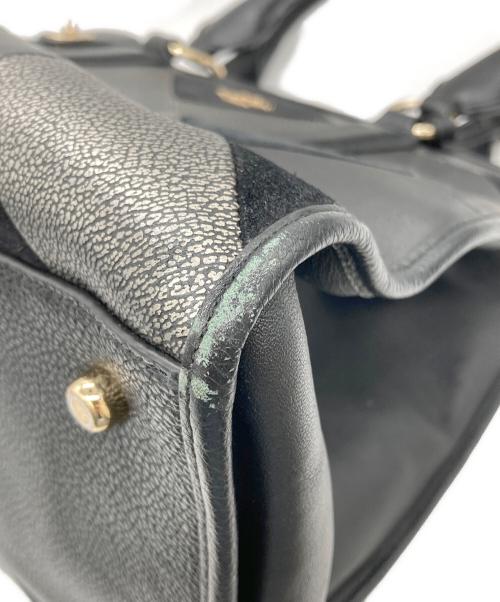 COACH（コーチ）COACH (コーチ) クロスビー キャリーオール ハンドバッグ ブラック サイズ:表記なしの古着・服飾アイテム