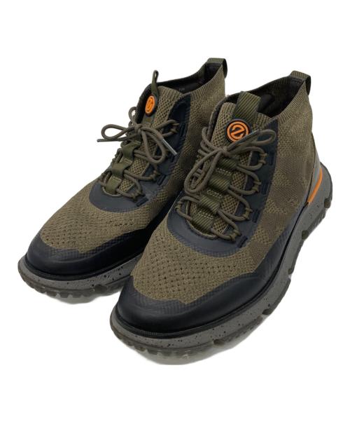 COLE HAAN（コールハーン）COLE HAAN (コールハーン) ゼログランドスティッチライトブーツ オリーブ サイズ:7 1/2Mの古着・服飾アイテム