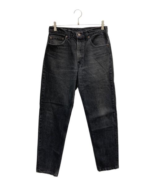 LEVI'S（リーバイス）LEVI'S (リーバイス) 後染550ブラックデニム ブラック サイズ:32×32の古着・服飾アイテム
