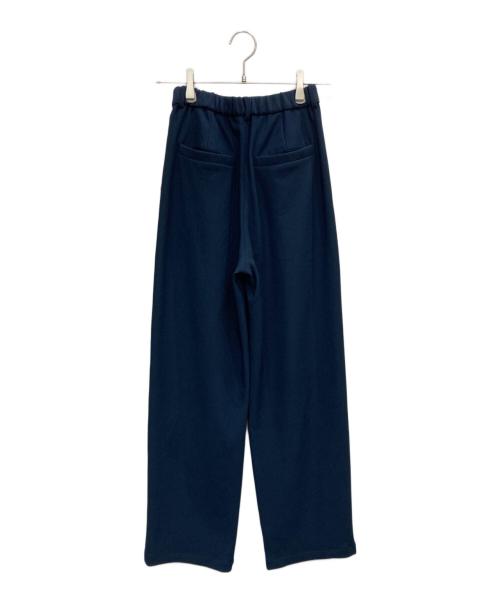 CLANE（クラネ）CLANE (クラネ) RIB STRIPE TUCK PANTS ネイビー サイズ:1の古着・服飾アイテム