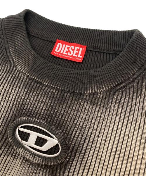 DIESEL（ディーゼル）DIESEL (ディーゼル) K-Darin ニット ブラウン サイズ:XLの古着・服飾アイテム