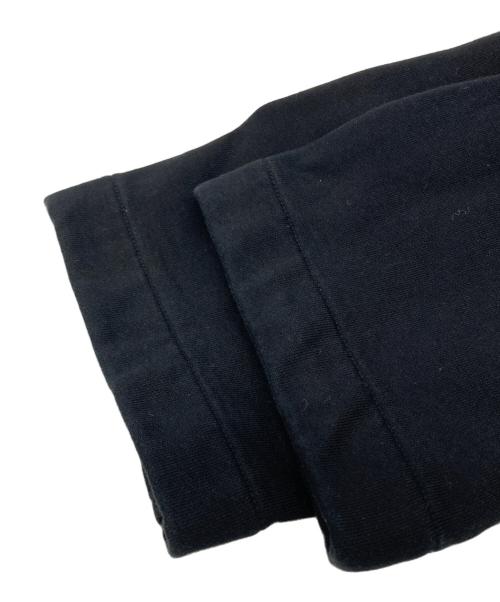 VERSACE（ヴェルサーチェ）VERSACE (ヴェルサーチェ) サイドシップバックプリントパーカー ブラック サイズ:42の古着・服飾アイテム