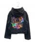 VERSACE (ヴェルサーチェ) サイドシップバックプリントパーカー ブラック サイズ:42：25000円