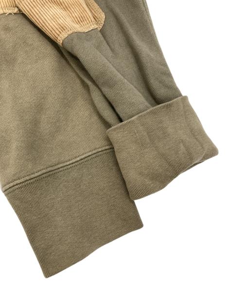 Champion（チャンピオン）Champion (チャンピオン) エルボーパッチリバースウィーブスウェット オリーブ サイズ:Lの古着・服飾アイテム