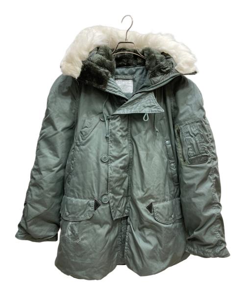 US ARMY（ユーエスアーミー）US ARMY (ユーエスアーミー) 80's N-3Bジャケット グリーン サイズ:Ｍの古着・服飾アイテム