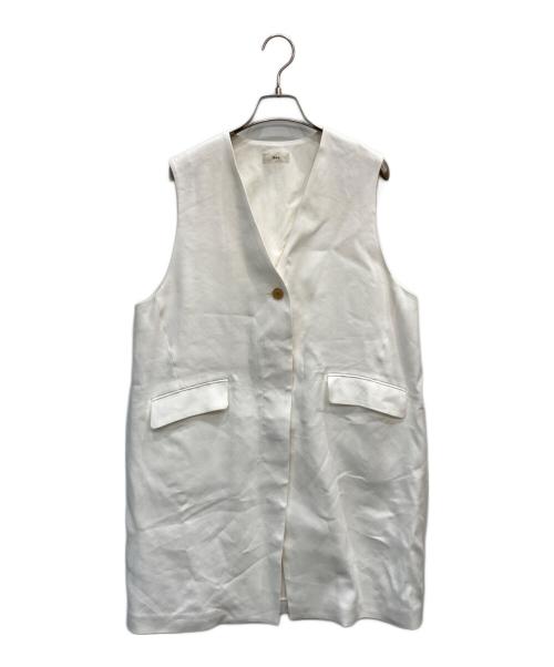 IENA（イエナ）IENA (イエナ) リネンアセテートコクーンジレ ホワイト サイズ:38の古着・服飾アイテム