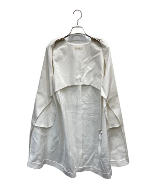 IENA（イエナ）IENA (イエナ) リネンアセテートコクーンジレ ホワイト サイズ:38の古着・服飾アイテム
