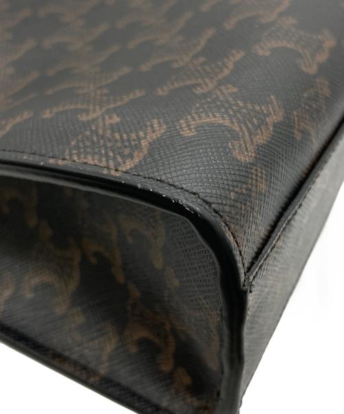 CELINE（セリーヌ）CELINE (セリーヌ) トリオンフ スモール バーティカル カバ トートバッグ サイズ:スモールの古着・服飾アイテム