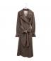 HER LIP TO（ハーリップトゥ）の古着「Belted Dress Trench Coat」｜ブラウン