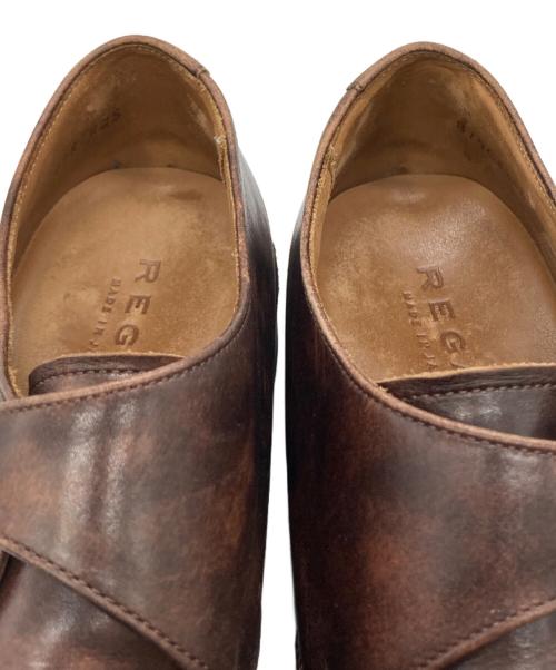 REGAL（リーガル）REGAL (リーガル) モンクストラップシューズ ブラウン サイズ:25cmの古着・服飾アイテム