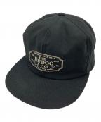 THE H.W.DOG&CO.エイチダブリュードッグアンドコー）の古着「TRUCKER CAP」｜ブラック