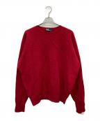 POLO RALPH LAURENポロ・ラルフローレン）の古着「ラムウールニット」｜レッド