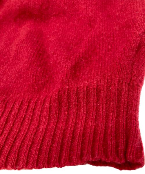 POLO RALPH LAUREN（ポロ・ラルフローレン）POLO RALPH LAUREN (ポロ・ラルフローレン) ラムウールニット レッド サイズ:XXLの古着・服飾アイテム