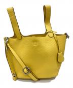 ANNE COQUINEアンコキーヌ）の古着「2WAYバッグ」｜イエロー