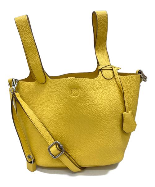 ANNE COQUINE（アンコキーヌ）ANNE COQUINE (アンコキーヌ) 2WAYバッグ イエロー サイズ:表記なし 未使用品の古着・服飾アイテム