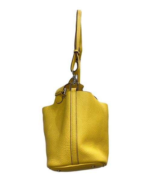 ANNE COQUINE（アンコキーヌ）ANNE COQUINE (アンコキーヌ) 2WAYバッグ イエロー サイズ:表記なし 未使用品の古着・服飾アイテム