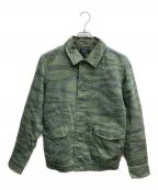 A.P.C.アーペーセー）の古着「タイガーカモジャケット」｜グリーン