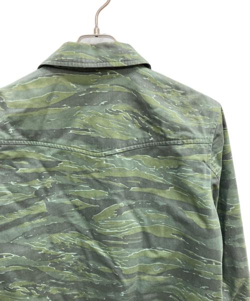 A.P.C.（アーペーセー）A.P.C. (アーペーセー) タイガーカモジャケット グリーン サイズ:Sの古着・服飾アイテム