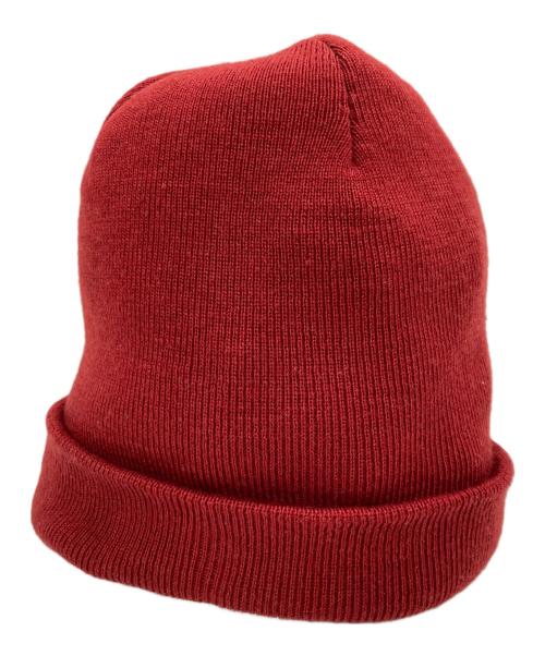 GUCCI（グッチ）GUCCI (グッチ) ニット帽 レッド サイズ:Lの古着・服飾アイテム
