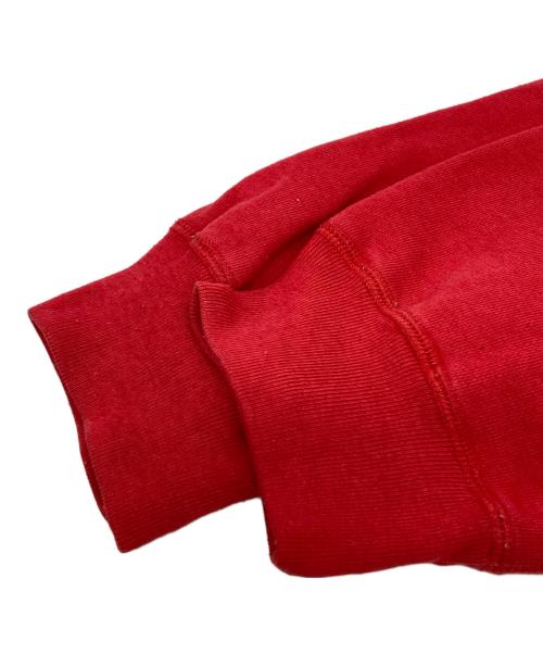 POLO RALPH LAUREN（ポロ・ラルフローレン）POLO RALPH LAUREN (ポロ・ラルフローレン) ポロベアプリントプルオーバーパーカー レッド サイズ:Lの古着・服飾アイテム