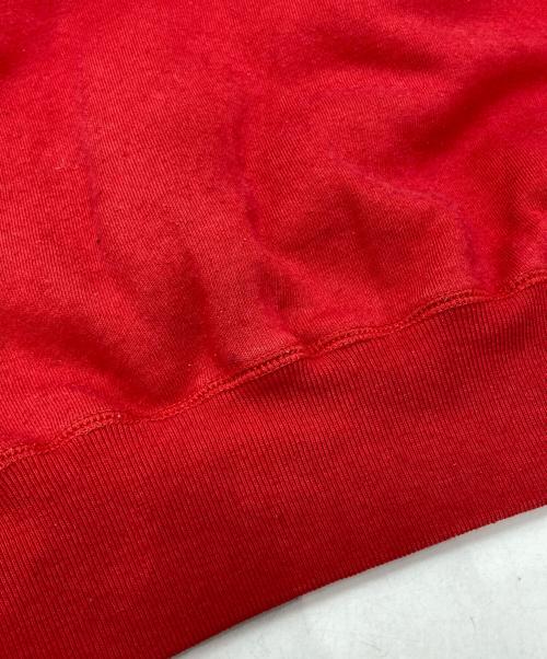 POLO RALPH LAUREN（ポロ・ラルフローレン）POLO RALPH LAUREN (ポロ・ラルフローレン) ポロベアプリントプルオーバーパーカー レッド サイズ:Lの古着・服飾アイテム