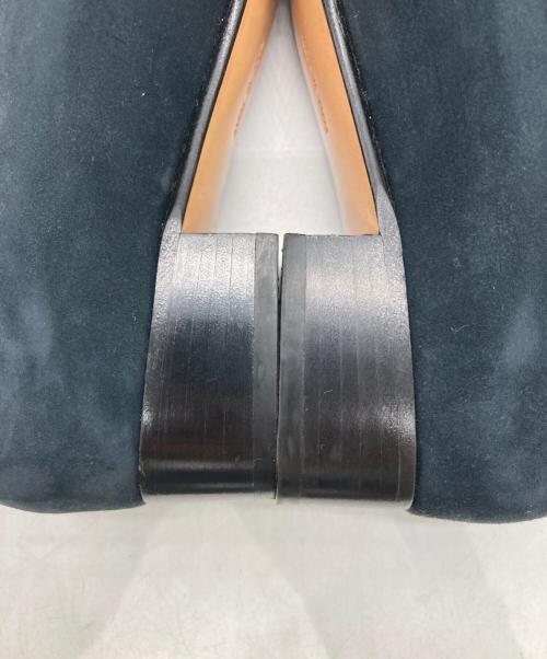 Salvatore Ferragamo（サルヴァトーレ フェラガモ）Salvatore Ferragamo (サルヴァトーレ フェラガモ) スウェードローファー ネイビー サイズ:22.5cmの古着・服飾アイテム