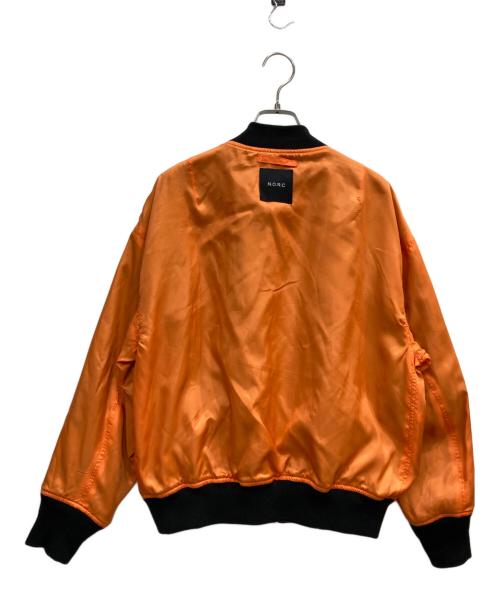 N.O.R.C（ノーク）N.O.R.C (ノーク) ミリタリーライトMA1 ブラック サイズ:1の古着・服飾アイテム