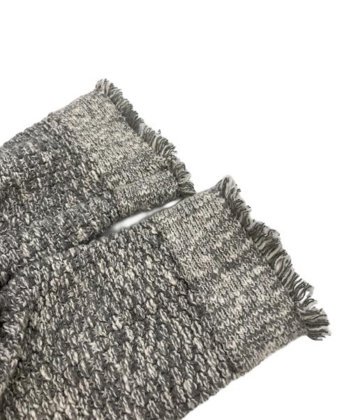 Sea Room lynn（シールームリン）Sea Room lynn (シールームリン) Shine Tweed Knit ジャケット グレー サイズ:FREEの古着・服飾アイテム