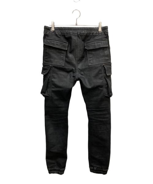 DRKSHDW（ダークシャドウ）DRKSHDW (ダークシャドウ) MASTODON CUT PANTS IN STRETCH DENIM ブラック サイズ:Lの古着・服飾アイテム